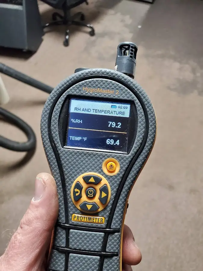 Moisture meter humidity assessment for Fire & Smoke Damage Restoration in Spearfish